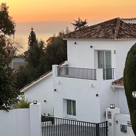 Luxury Villa Andalucia Seaview Private Pool Close To Centre Benalmadena Bagian luar foto