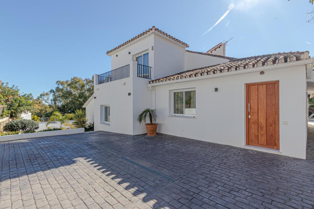 Luxury Villa Andalucia Seaview Private Pool Close To Centre Benalmadena Bagian luar foto